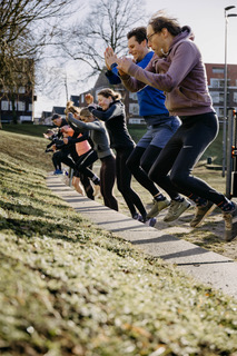 Bootcamp training aan de Oude Haven